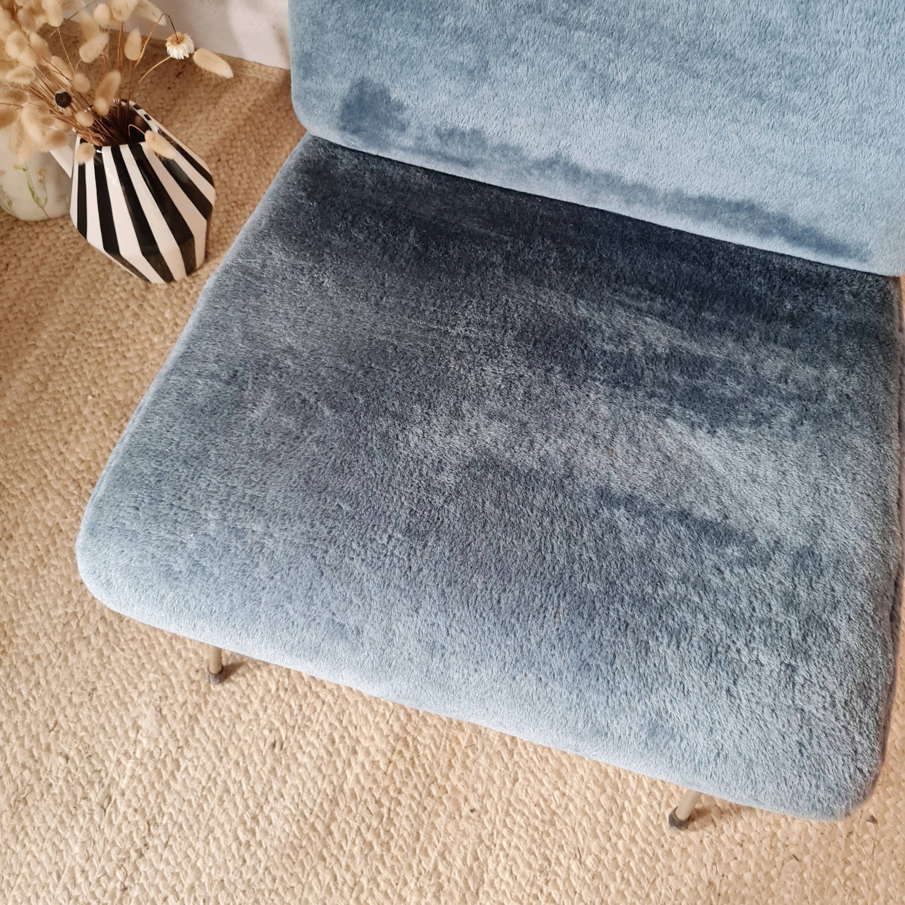 Fauteuil Kiss Pelfran bleu