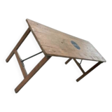 brasserie table - folding wooden guinguette