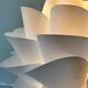 Lampe de table design tulipe artichoke blanche