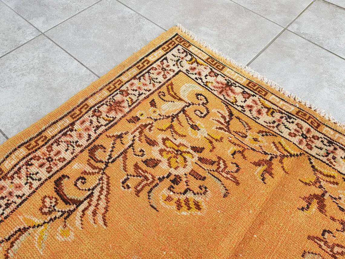 Orange Antique Turkish Carpet sku 805