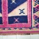 Pink & Dark Blue Anatolian Runner sku 2269.