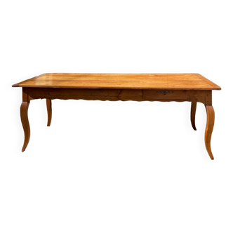 Cherry wood dining table