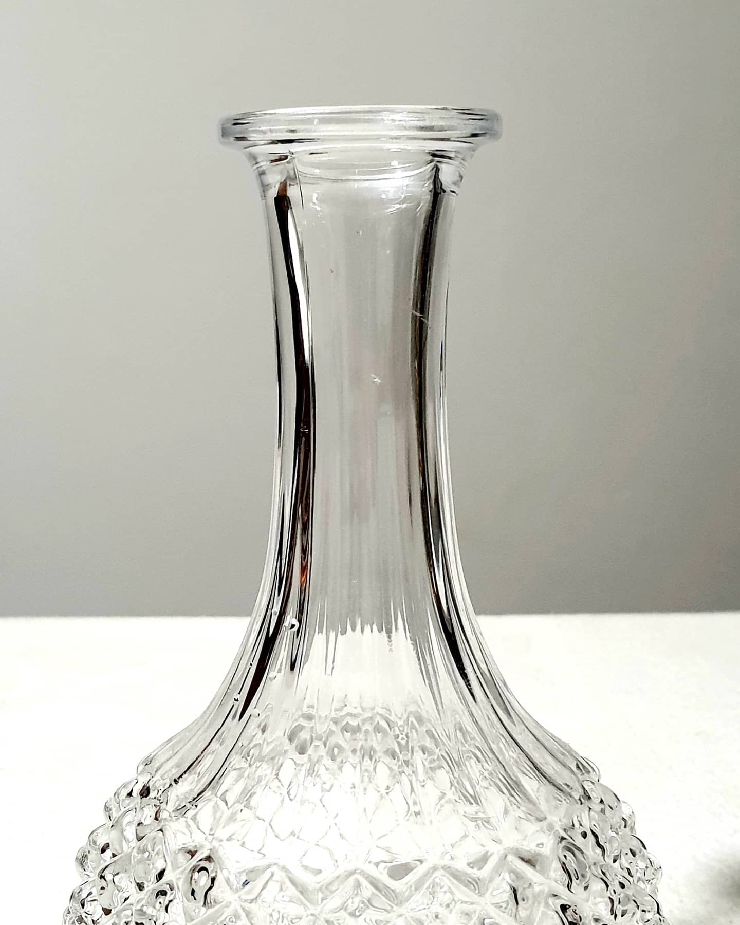 Vintage Pompadour model arques crystal carafe