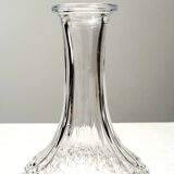 Carafe en cristal d'arques modèle Pompadour vintage