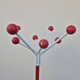 Vintage 1970s parrot coat rack with balls