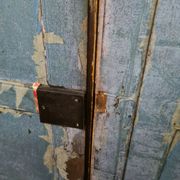 Pair of oak doors
