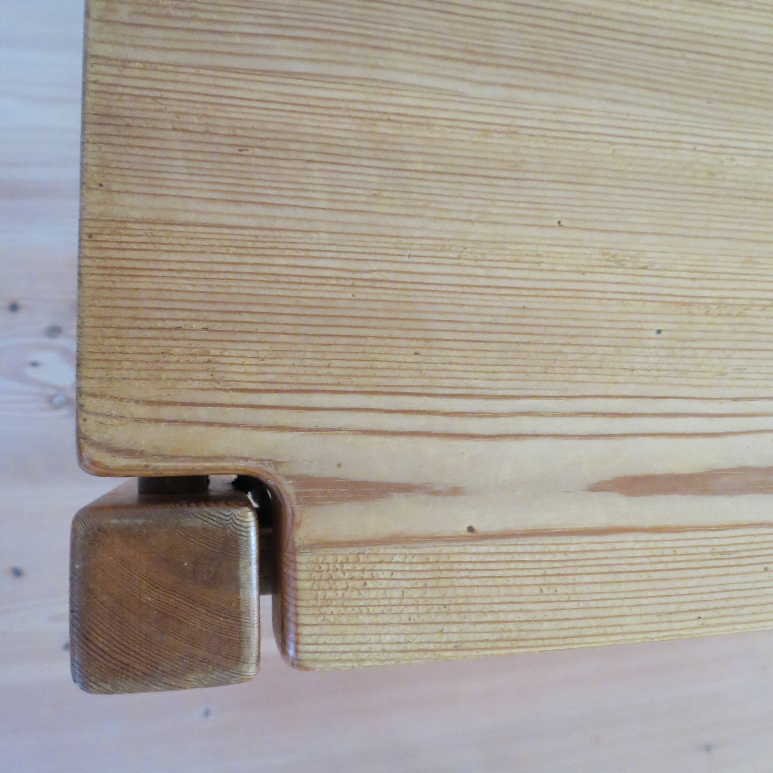 'Hongisto' Pine dining table by Ilmari Tapiovaara for Laukaan Puu Finland