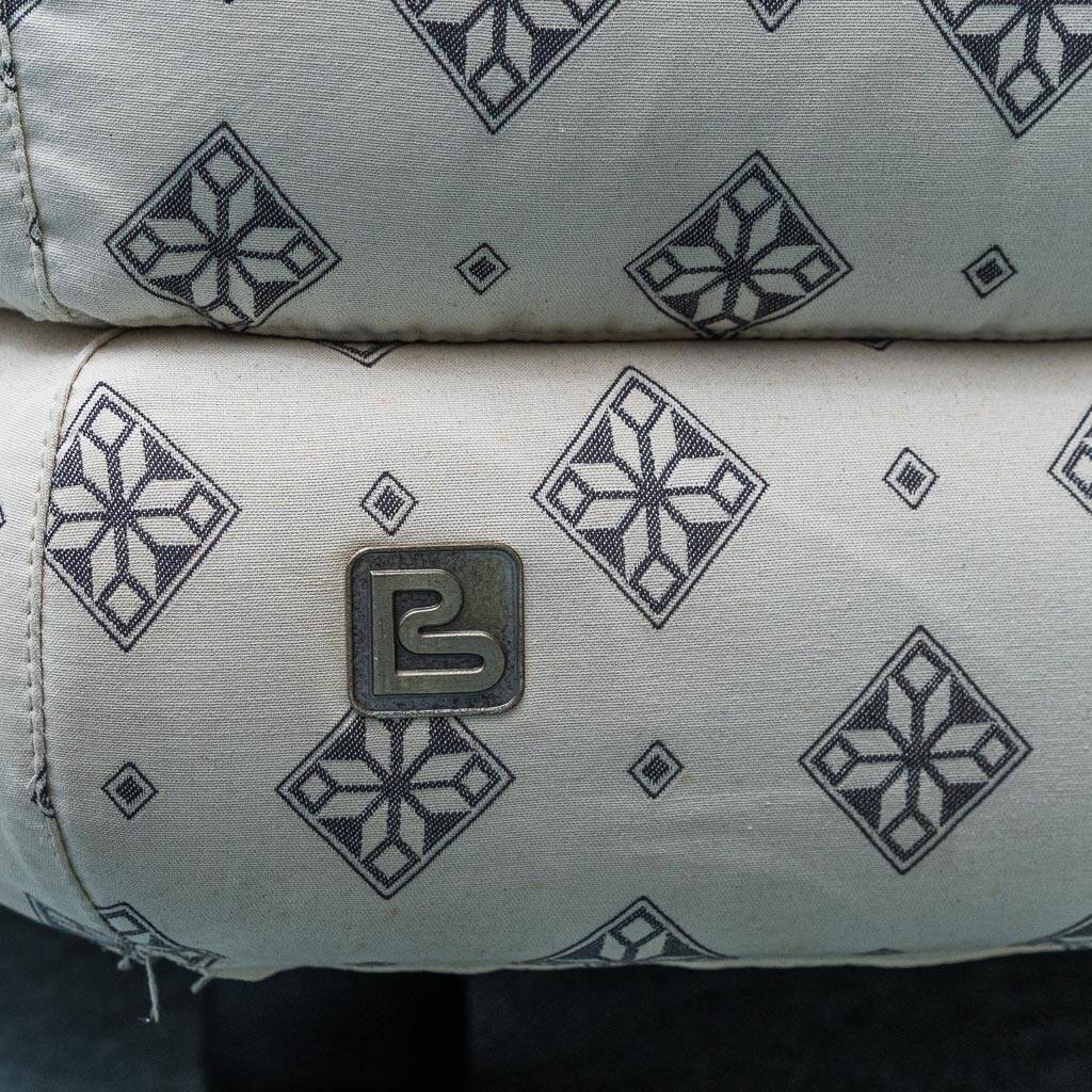 Divano modulare a 4 elementi di busnelli italia anni ’70 vintage modernaria