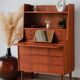 Vintage 1960s Scandinavian teak secretary | Denmark