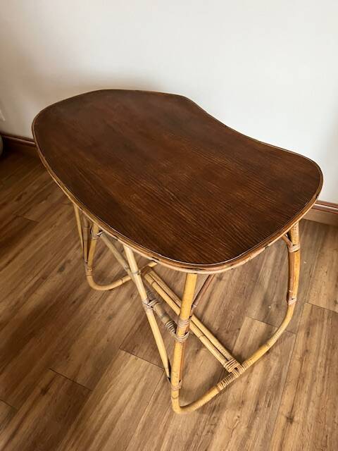 Rattan desk