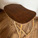 Rattan desk