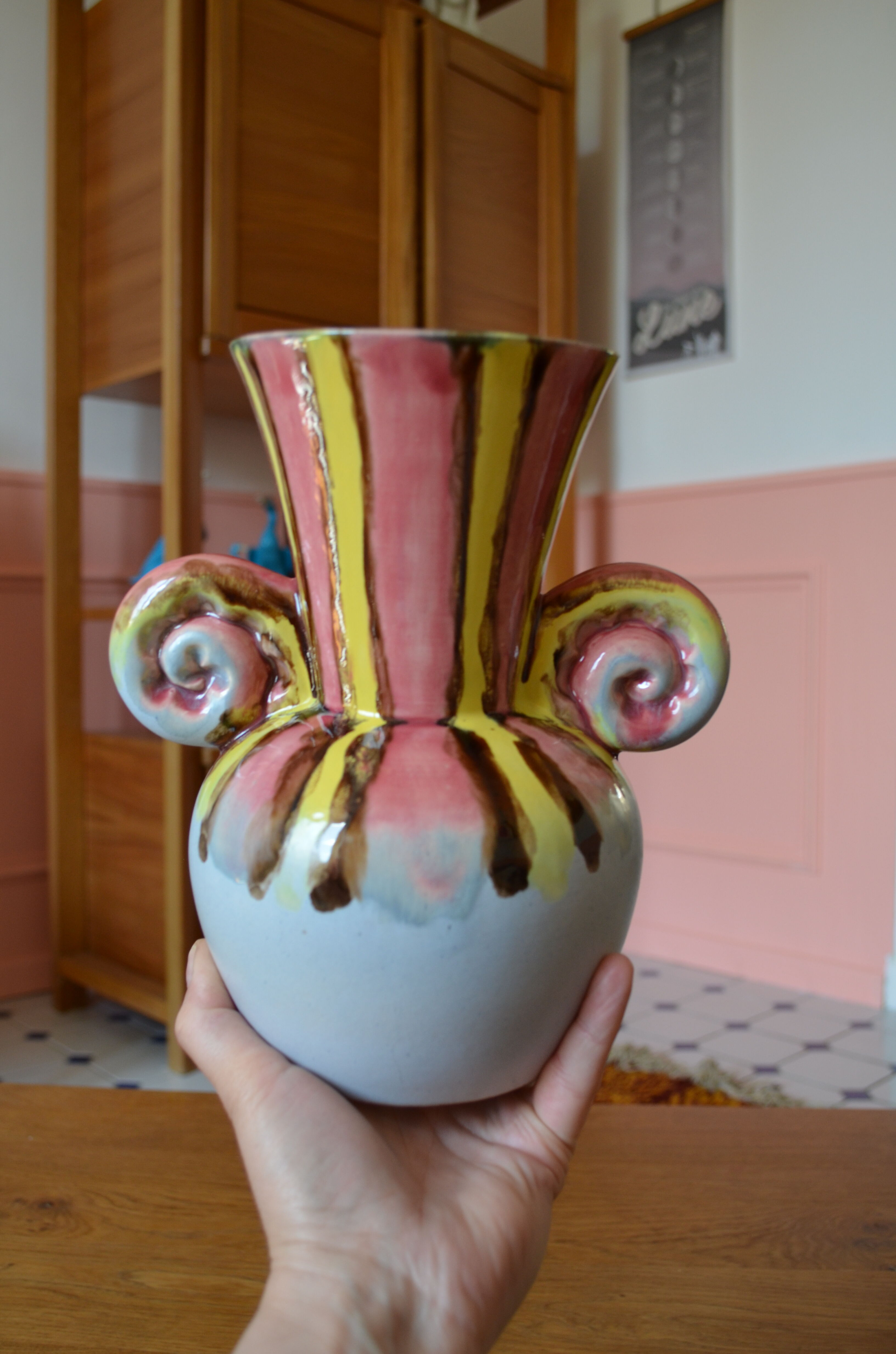 Ceramic vase 60s