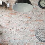 Industrial factory ceiling lamp from Wikasy A23, 1950s