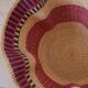 African Bolga Basket Hanging Basket Handmade Colorful Bohemian