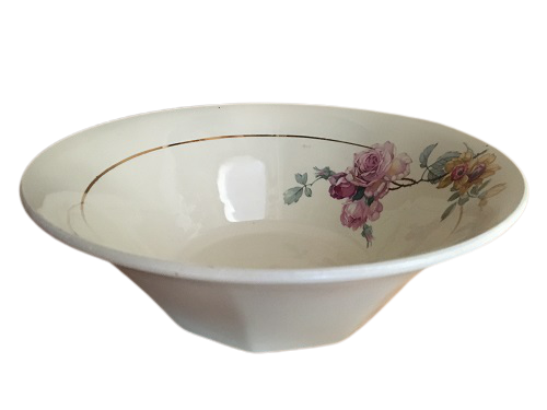 Vintage salad bowl "st-amant-sté des grands établissements céramique"