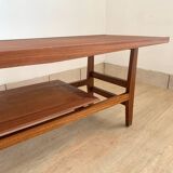 Scandinavian teak coffee table, 1960
