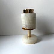 Vintage SAROME Japan Marble Onyx Table Lighter