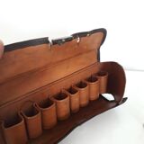 Ancient vials of homeopathy in their carrying case - 1930-40