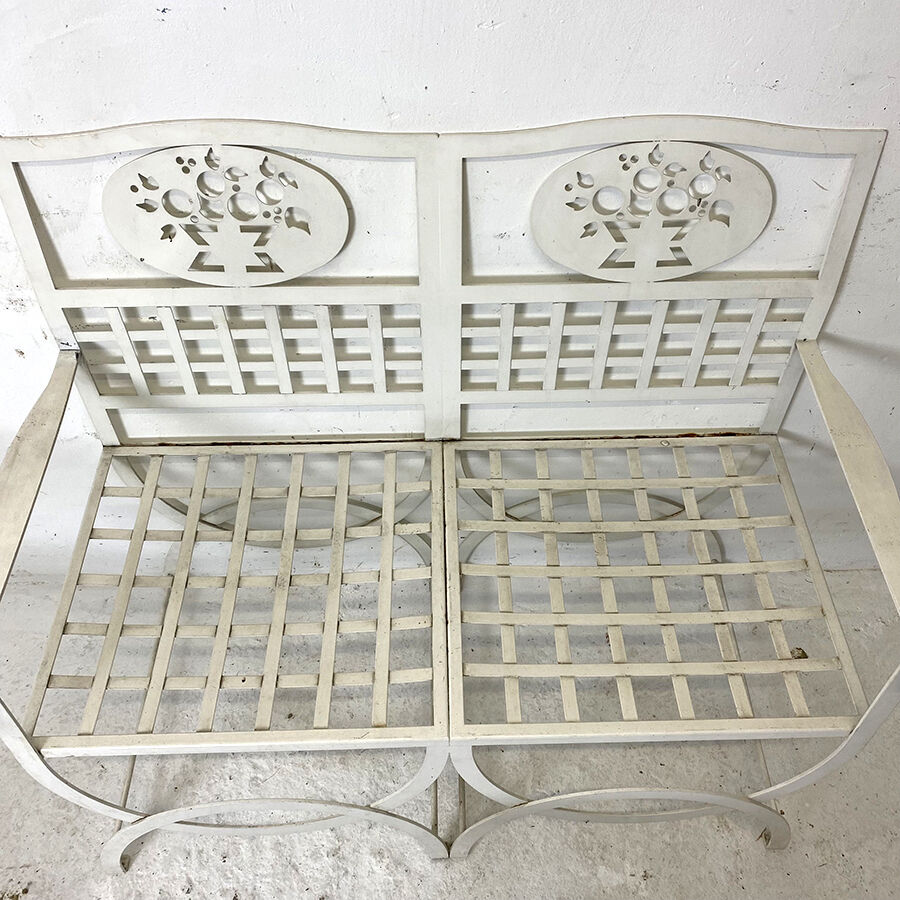 Metal garden furniture