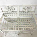 Metal garden furniture