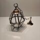 Hexagonal hanging lantern