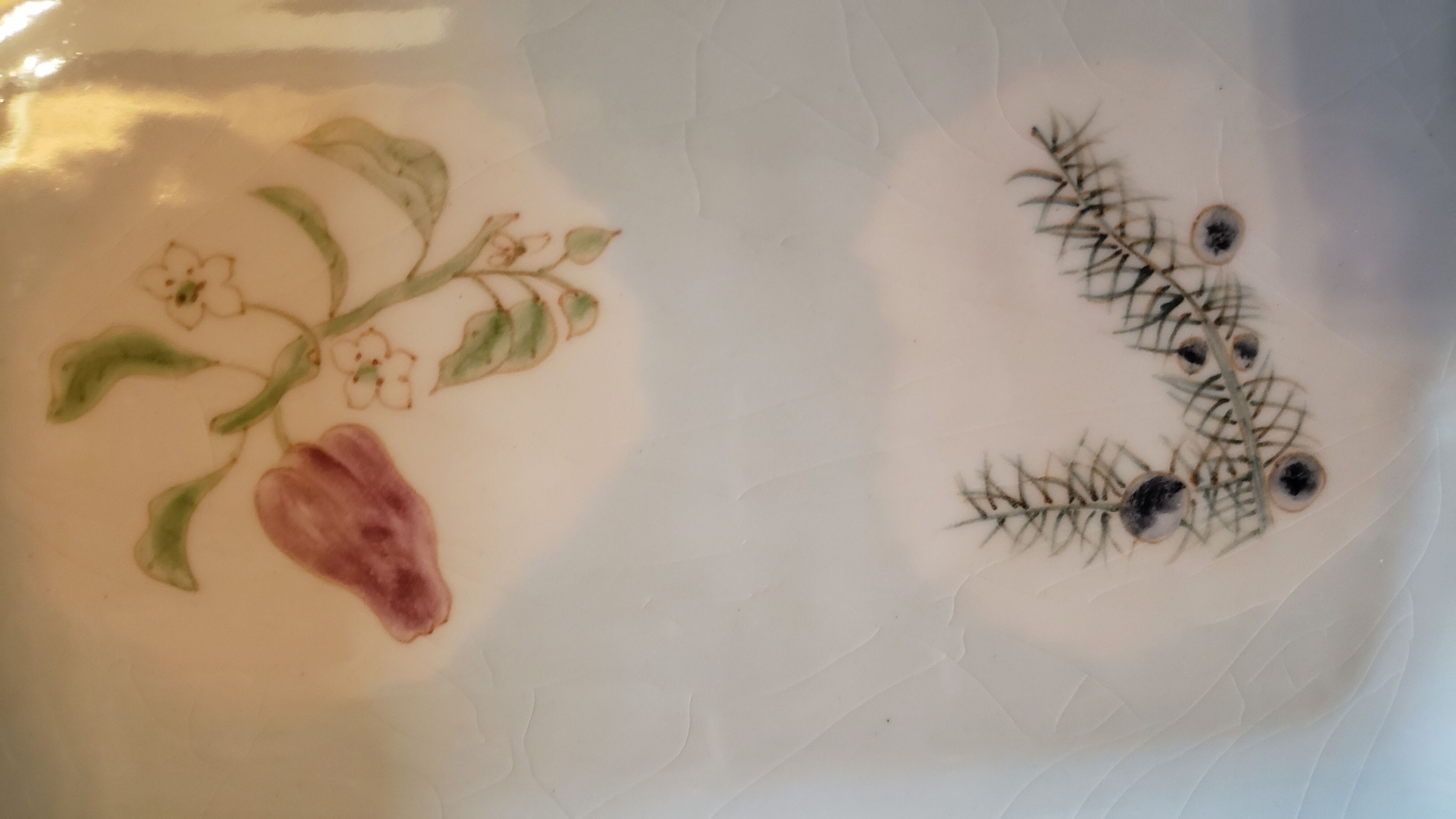 2 rectangular hollow dishes Bavaria