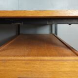 Vintage wood and iron desk