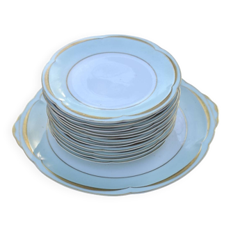 Limoges cake service