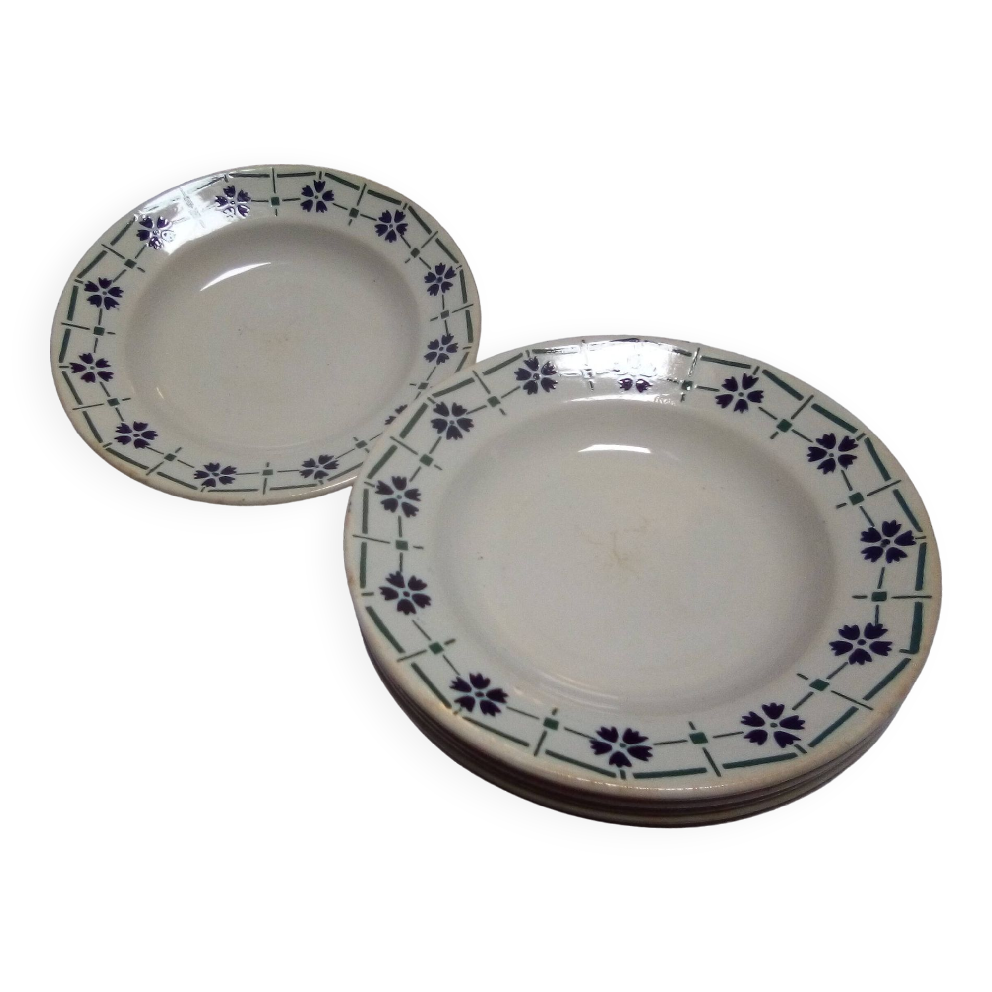 6 soup plates Philippe / Limoges