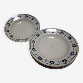 6 soup plates Philippe / Limoges