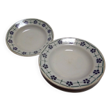 6 soup plates Philippe / Limoges