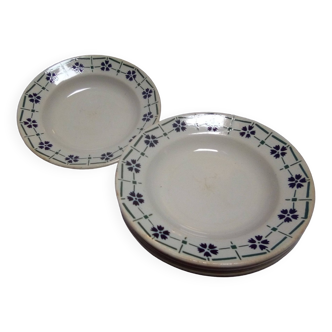 6 assiettes creuses Philippe / Limoges