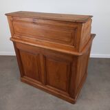 Solid oak shop counter