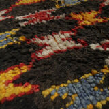 Hand made oriental carpet area rug 100x137cm