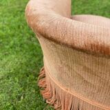 Velvet sofa