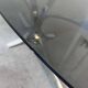 seventies coffee table with chrome and smoked glass