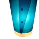 Slamp - design Samuel Parker - Energy Light - PVC - Italie - 80's