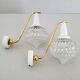 Pair of vintage wall lamps 1950