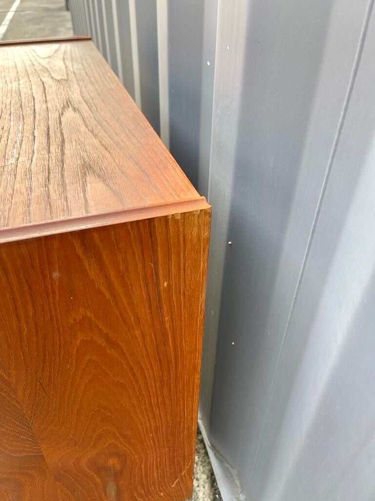 Scandinavian teak chest of drawers