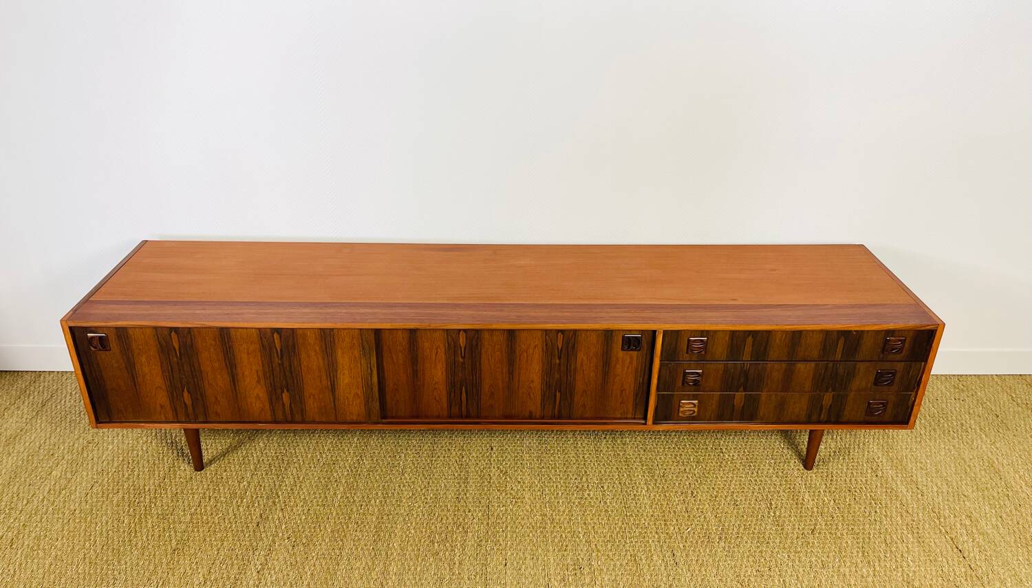 Scandinavian rosewood sideboard