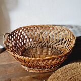 Large old wicker basket