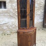 Glassed and curved corner mid-20th century