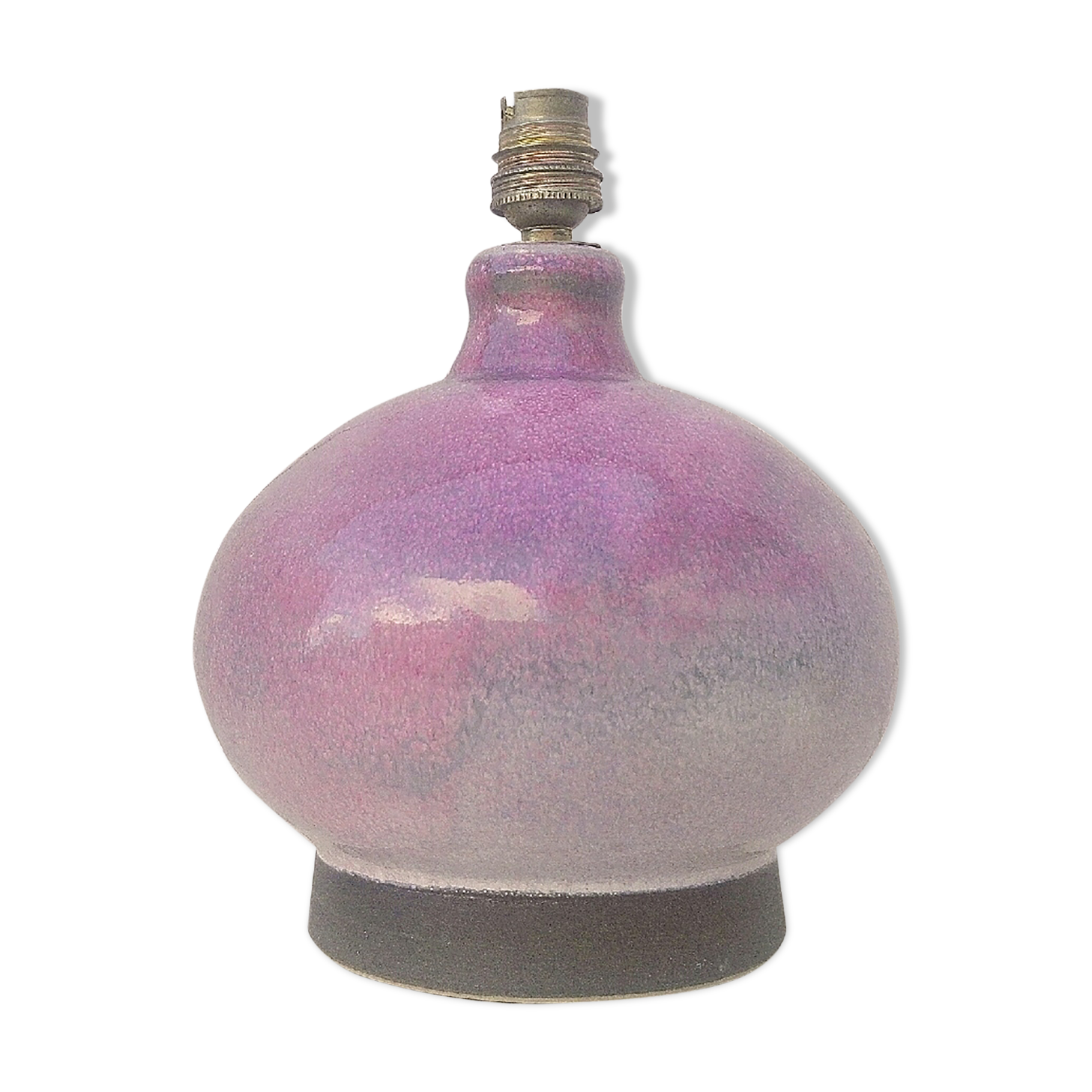 Ceramic lamp foot by Eduardo Constantino