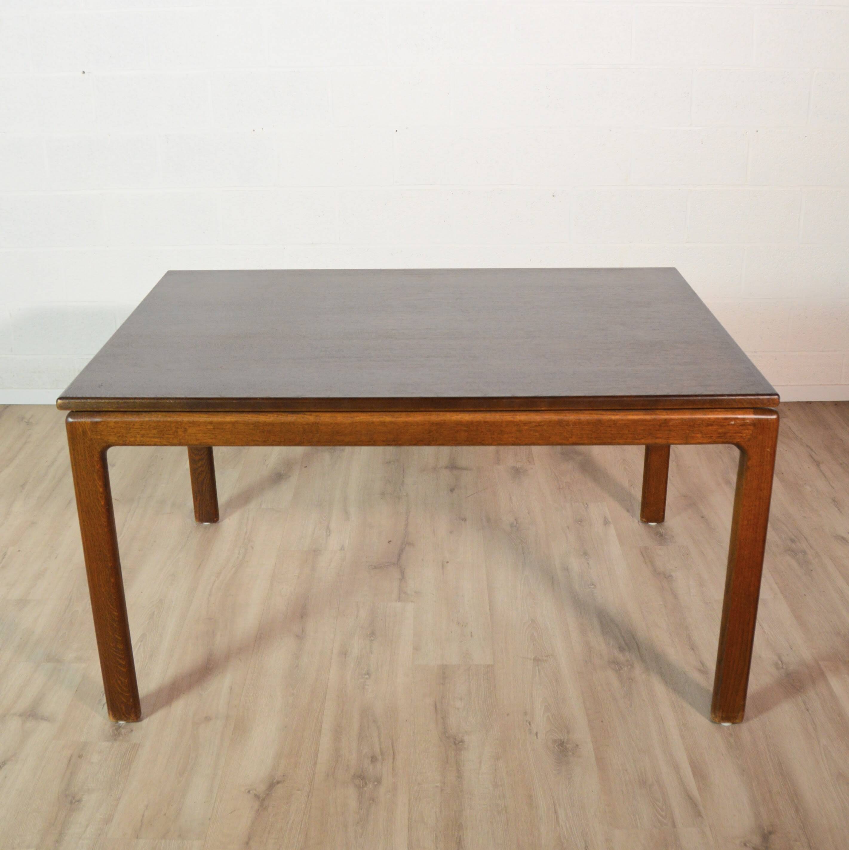 Lübke extendable dining table, German design, 1970s
