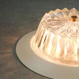 Mid-century Crystal Wall or Ceiling Lamp