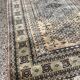 Antique Persian carpet made of wool.