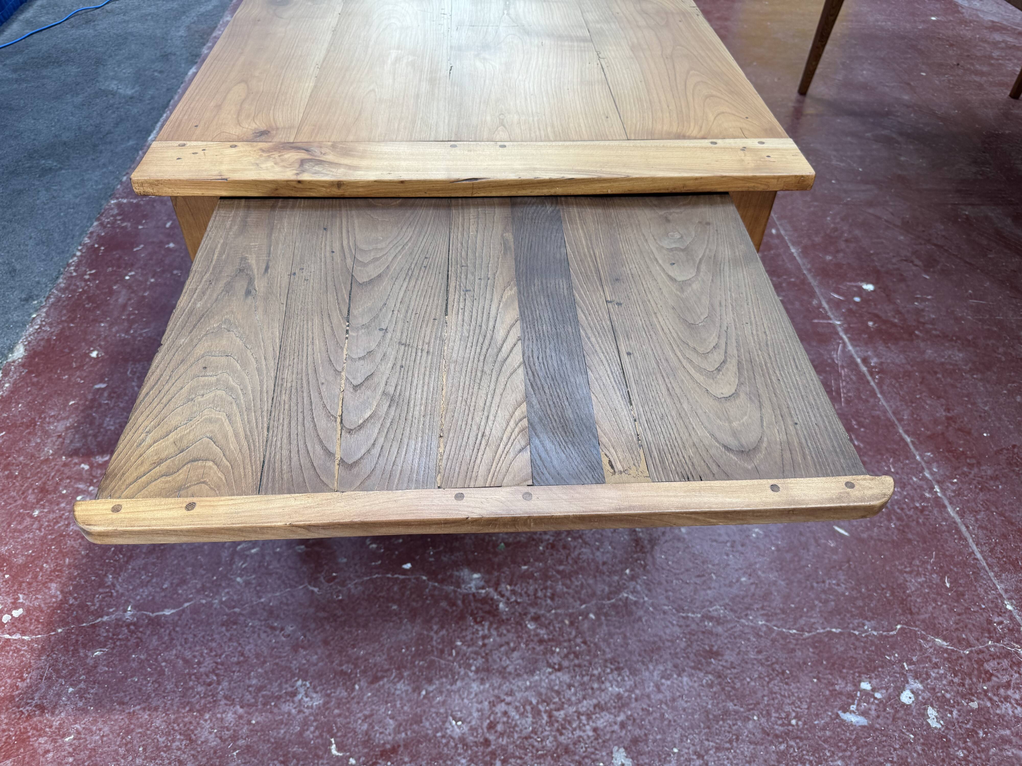 Cherry farmhouse table