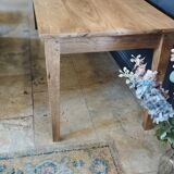 Solid oak farmhouse table 220cm x 75cm