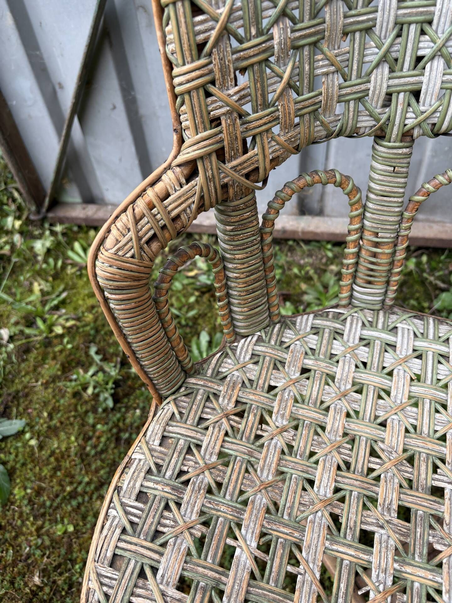 Wicker garden furniture 1920