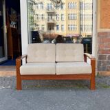 Scandinavian teak sofa from the 60s 70s vintage Danish design
